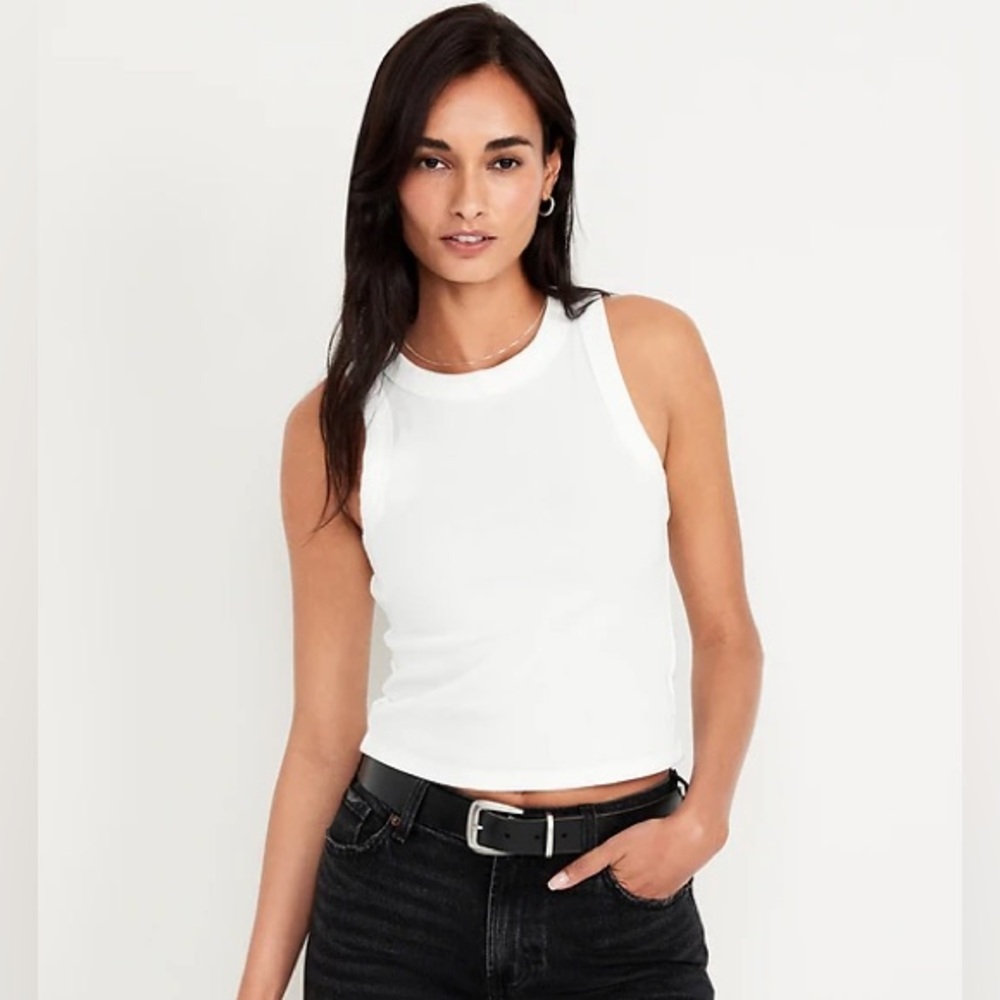 Old Navy Women's Classic White Tank Top